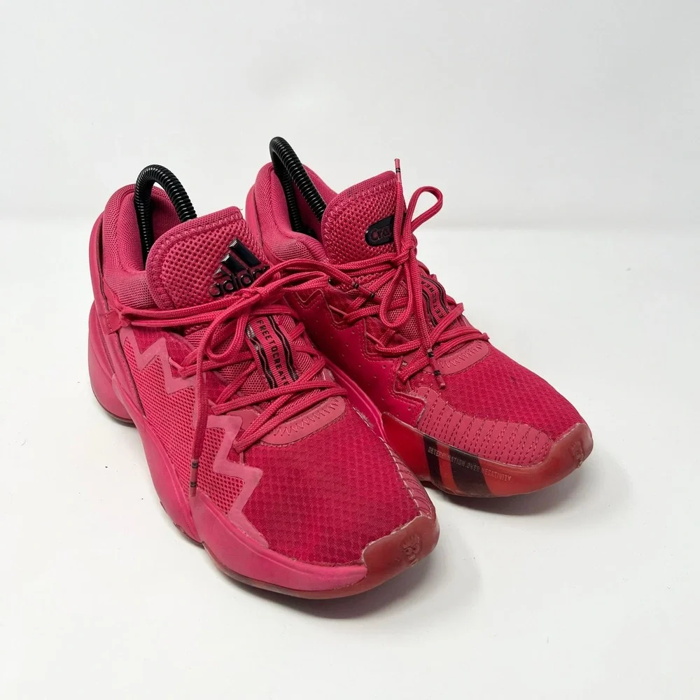 Adidas D.O.N. Crayola Issue #2 Sneakers‎ Youth Size 4.5 Jazzberry Jam Power Pink